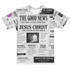 (A) Men’s cotton crew neck t-shirt