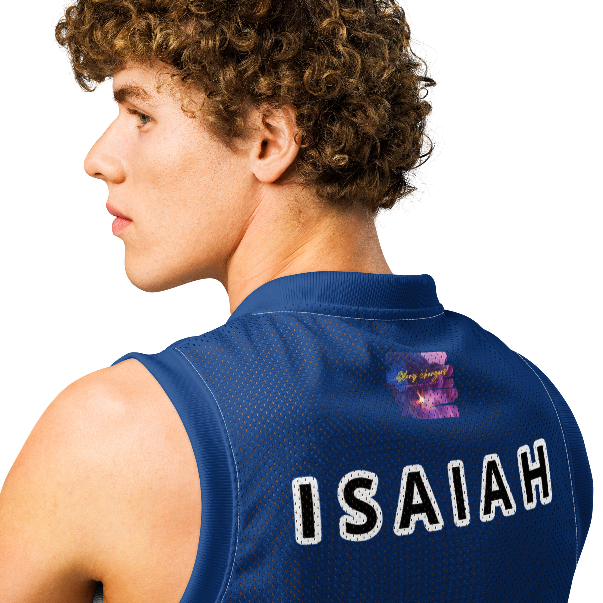 (D) Premium basketball jersey - Image 7