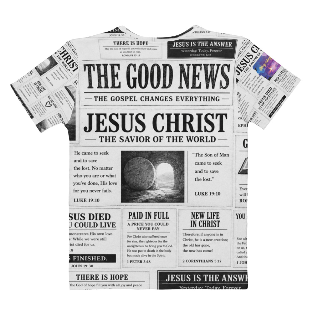 (A) Women’s cotton crew neck t-shirt - Image 3