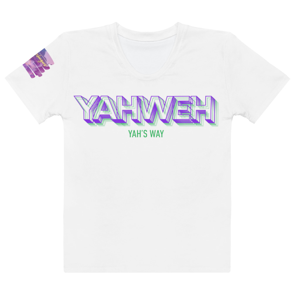 (B) Women’s cotton crew neck t-shirt