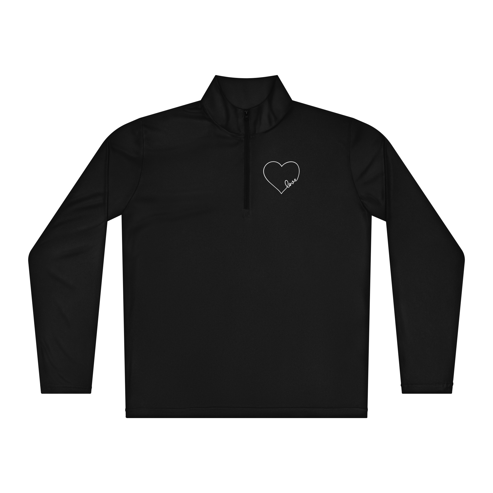(H) Lightweight quarter-zip pullover